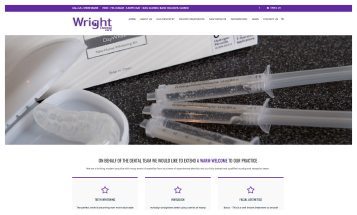 Wright Dental Care - Sheffield website Designers